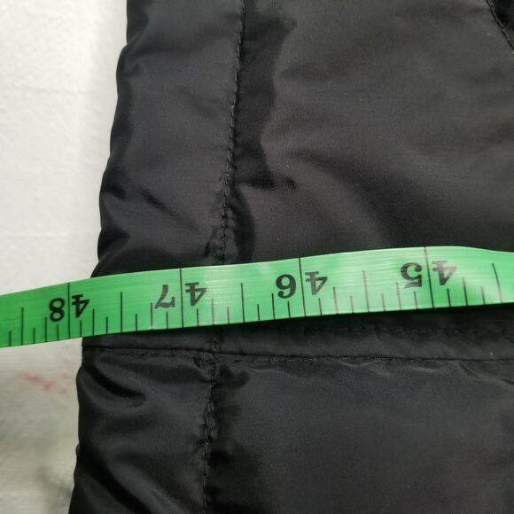 DKNY Active Black Long Puffer Full-Zip Parka Down Jacket Coat Quilted XS - Picture 10 of 12
